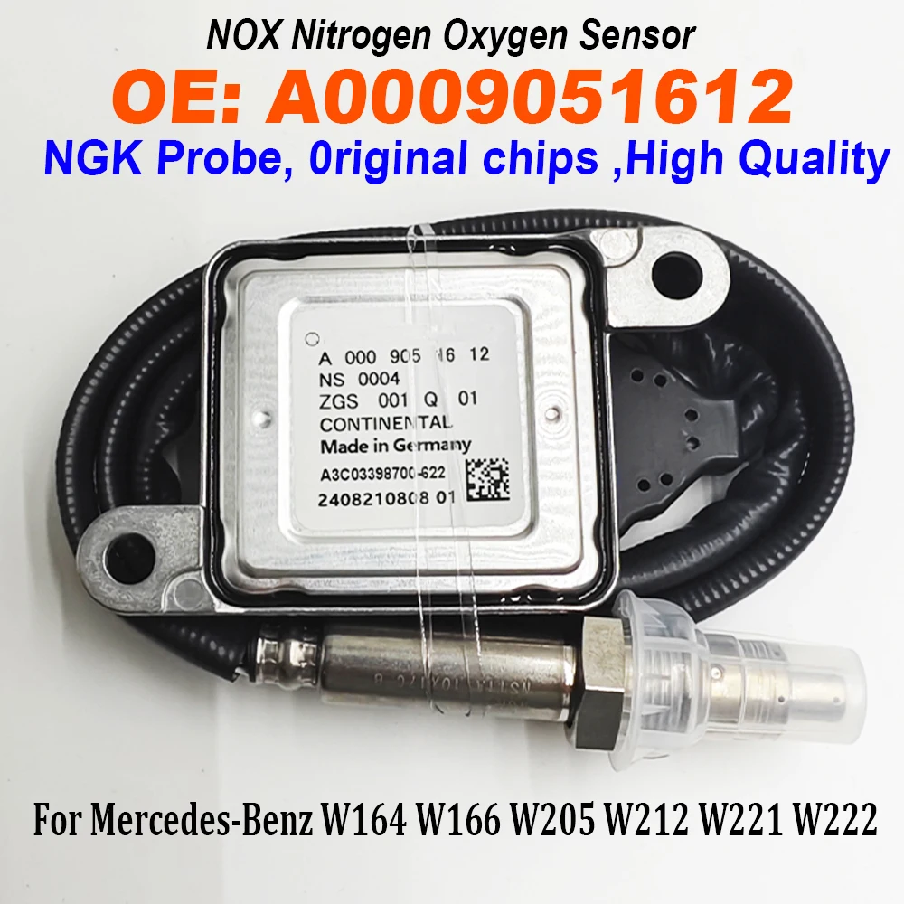 

NEW A0009051612 Nox Sensor High Quality chips For NGK Probe 0009051612 For Mercedes-Benzz W212 W221 W222 W251 A3C03398700-622