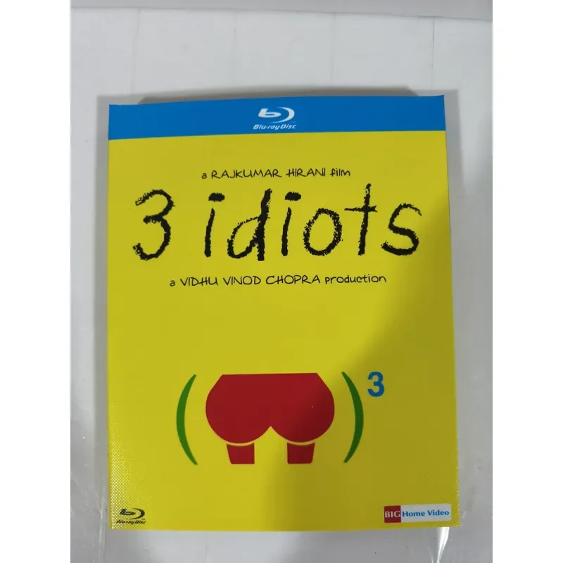 Blu-ray Indian Classic Three Idiots Bollywood Movie Unopened Box Sealed Package
