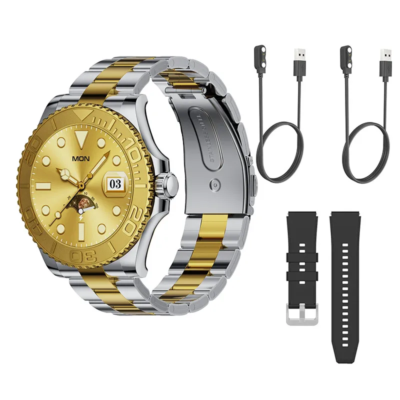 Luxury Smartwatch for Men with AMOLED Screen