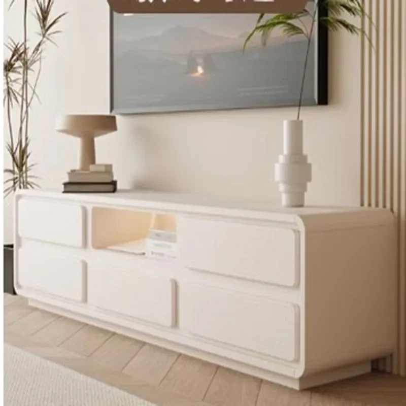 

Lowboard White Tv Stand Wooden Chest Drawers Standing Simple Display Tv Cabinet Pedestal Muebles Para Casa Apartment Furniture