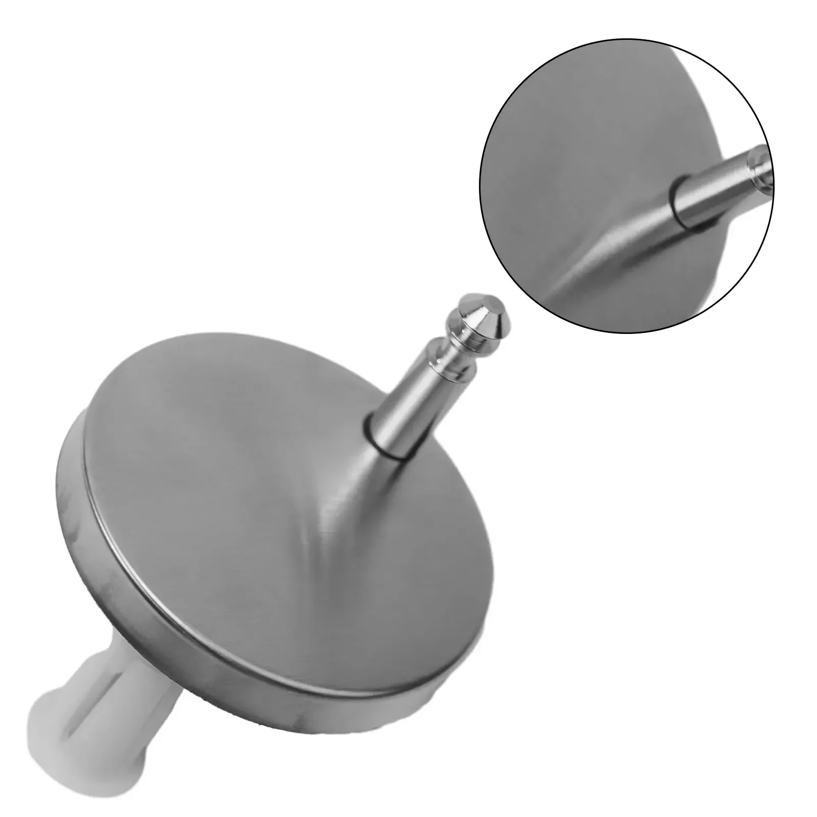 변기 뚜껑 힌지 범용 스테인리스 스틸 나사 변기 액세서리, 고정 볼트, 45mm, 55mm, 60mm, 실버 욕실 부품, 2 개