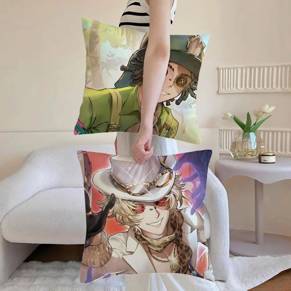 Resolute Identity V Prospector Norton Campbells Cushion Cover Washable Linen Pillowcase Soft  for Daily Sofa Bed Home Room Decor