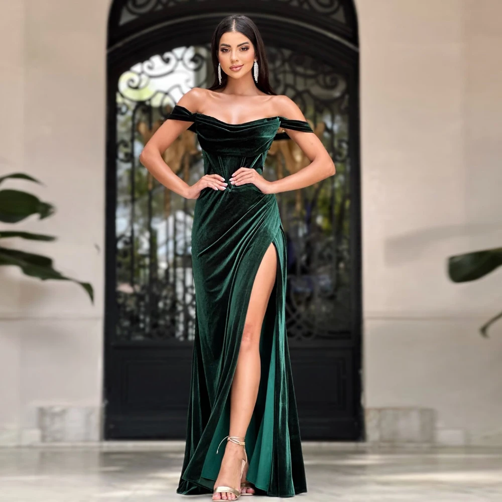 Velvet Off Shoulder… - image