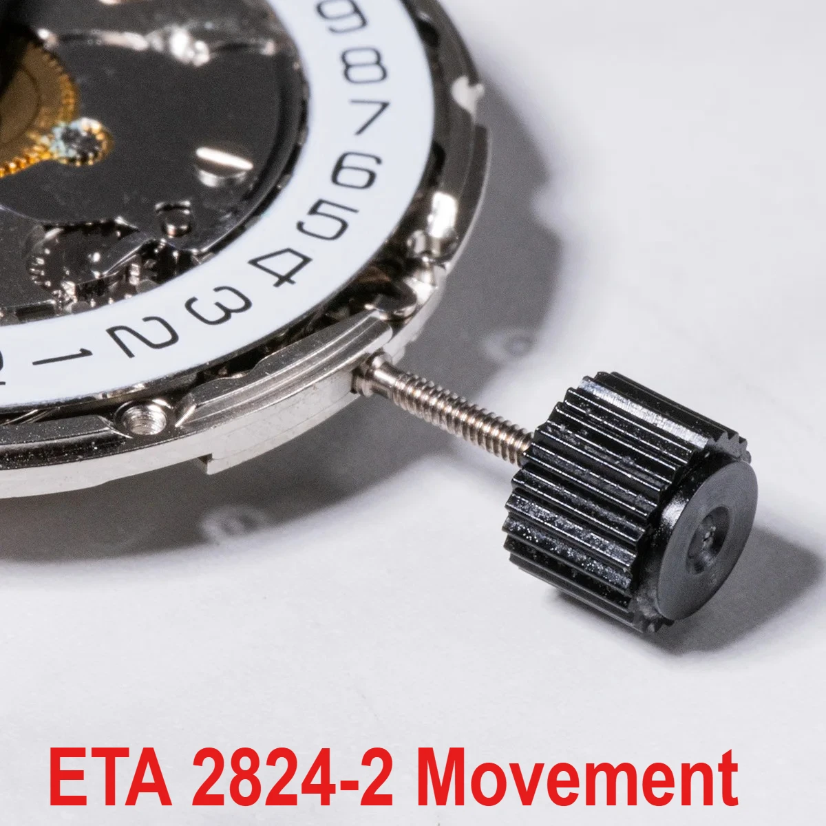 

China Top ETA 2824-2 Automatic Mechanical Movement ST2130 Mod Replacement PT5000 Mechanism Silver Movement Watch Accessories