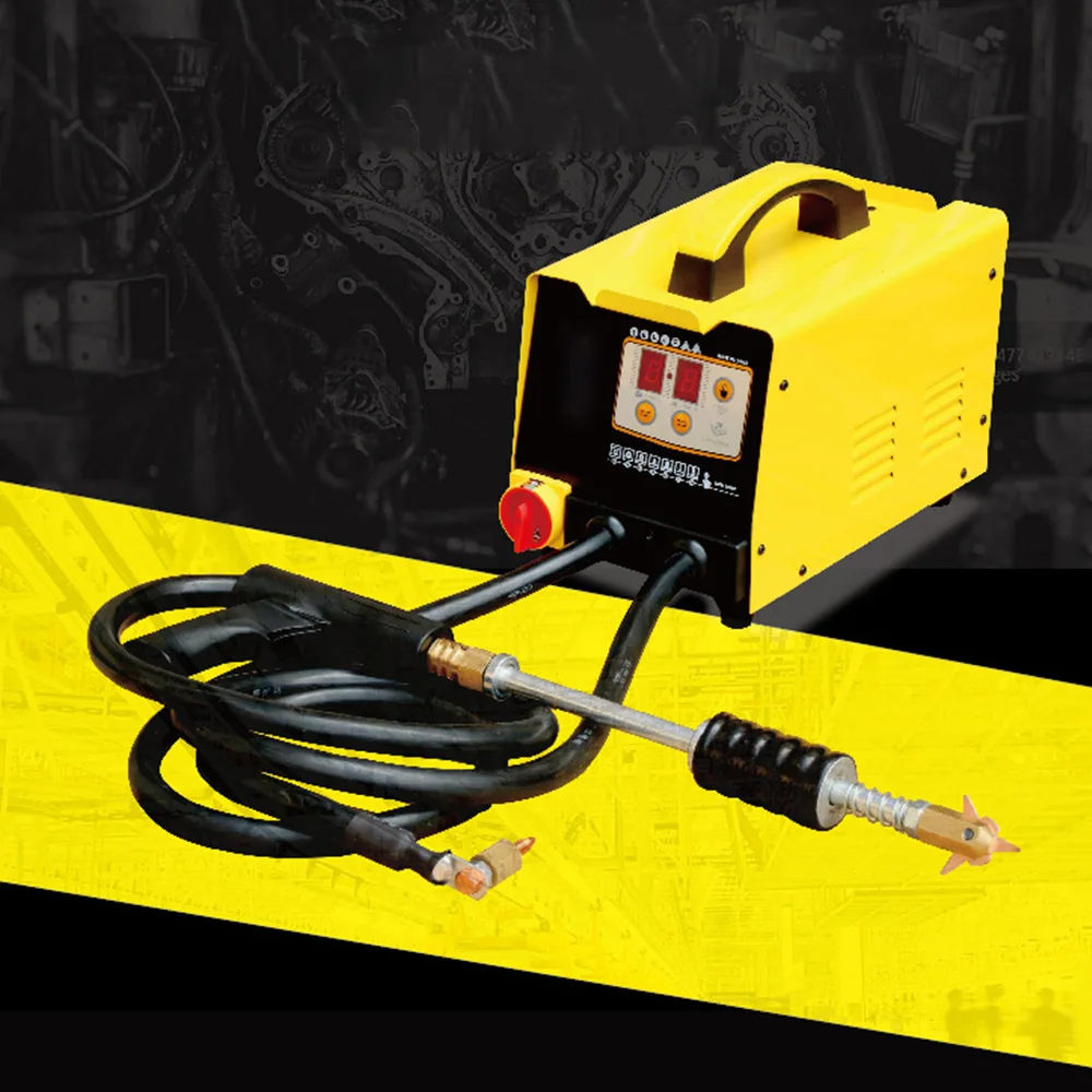 3KW G90E Vehicle Panel Spot Puller Dent Spotter 3500A Spot Dent Puller Spot Welding Machine Multispot Bonnet Door Repair view 3
