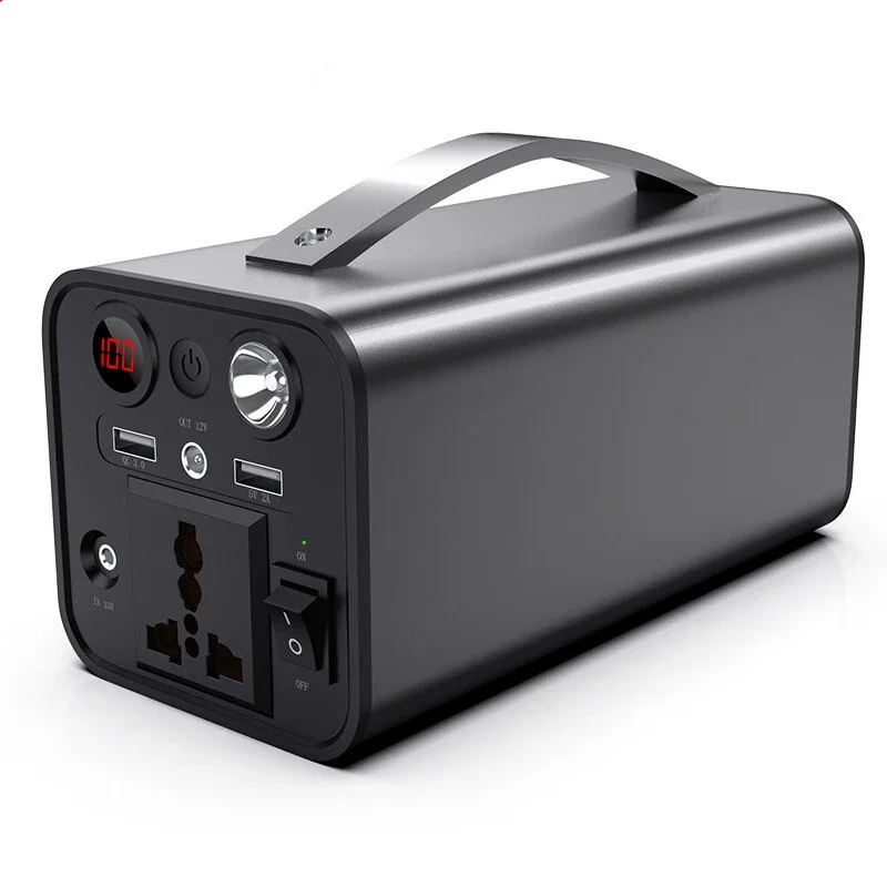 220V 200W Generator Battery Charger 58000mAh Portable Power Station Outdoor Emergency Power Supply Camping Power Bank Inverter