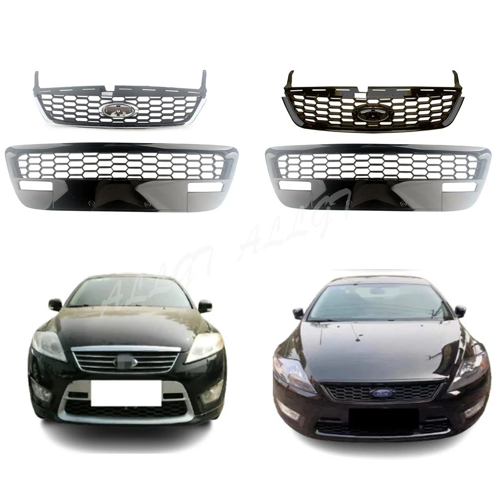 Front Upper Lower Grill Fit For Ford Mondeo 2007 2008 2009 2010