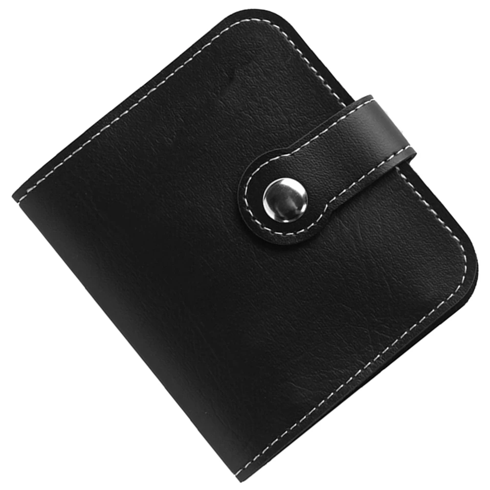 

16 Picks Storage Case PU Guitar Pick Bag Clamshell Design Portable Dust Proof Holder Ukulele Accessory Musical Instrument Parts