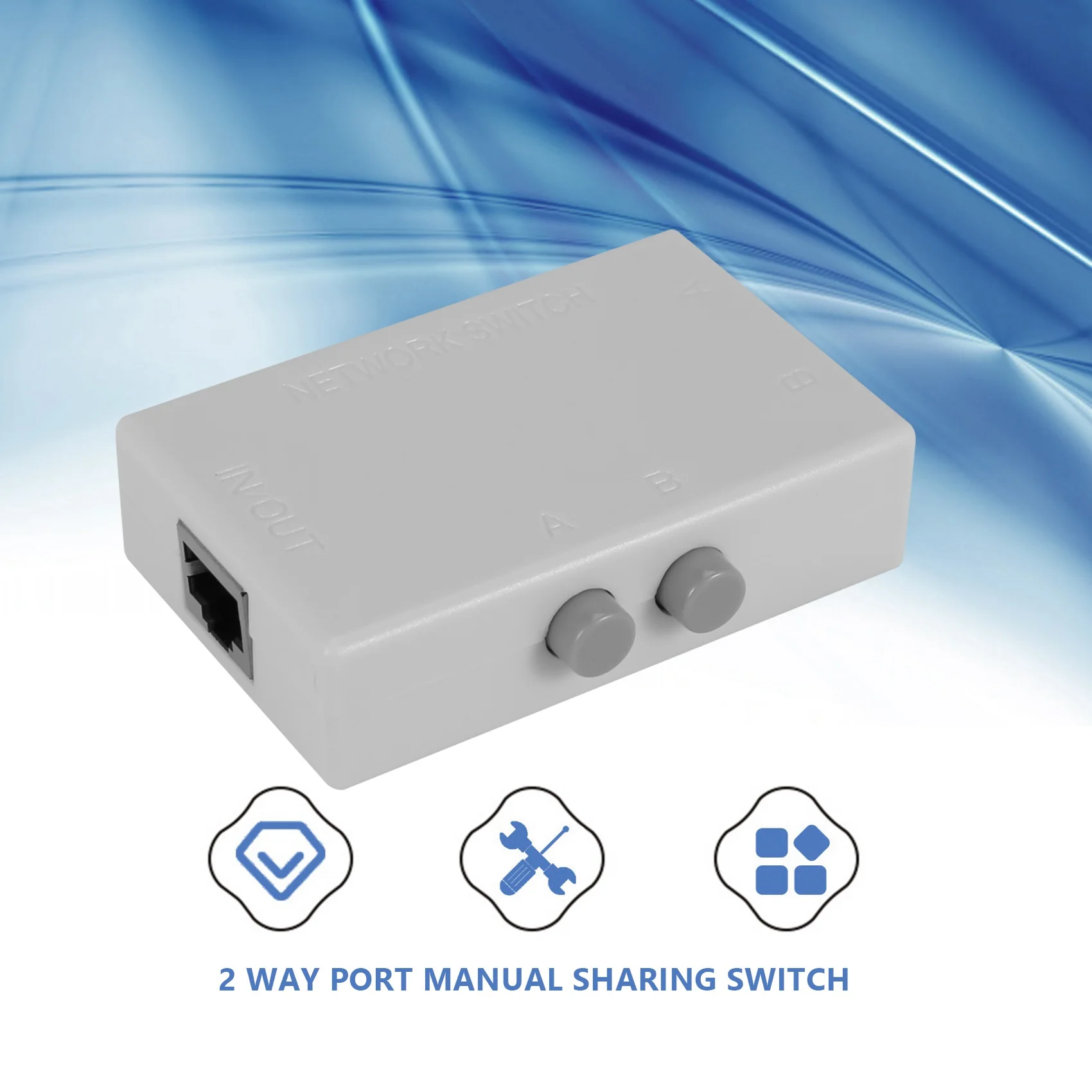 A45U Mini 2 Port RJ…