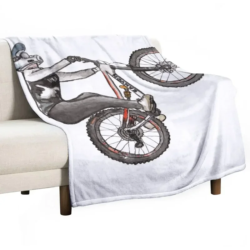 

Fabio Wibmer Backflip Throw Blanket Cute Designers Blankets