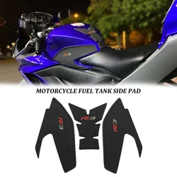 R3 Voor Yamaha Yzf R3 2019-2023 Motorfiets Tankpad Beschermer Sticker Sticker Tank Anti-Slip Stickers