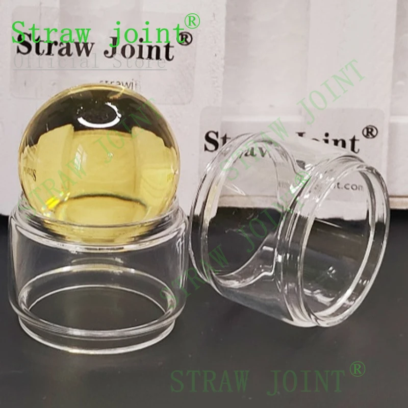Junta de paja, 5 uds., tubo Base de vidrio de bombilla transparente para Storm puma hawk ECO Hawk, kit de viaje, KIT de bebé Hawk Puma, accesorio para cigarrillo electrónico