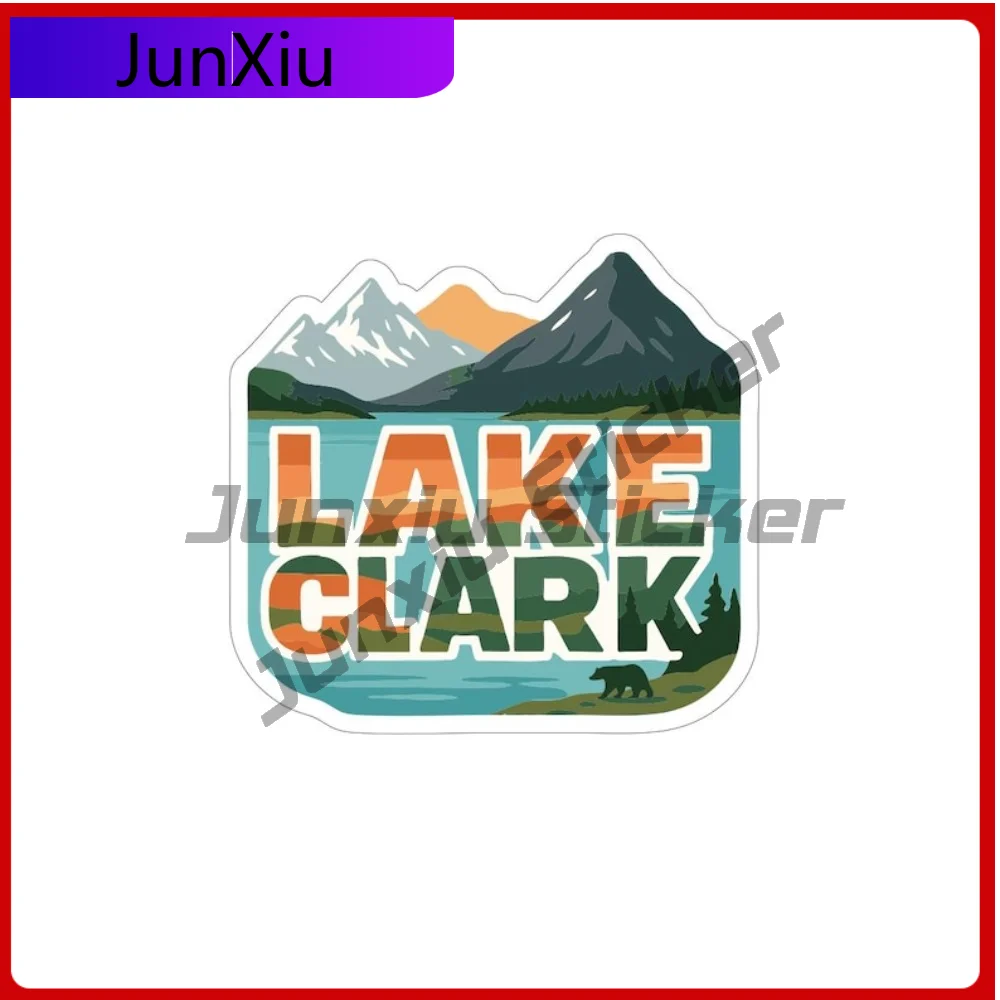 

Lake Clark National Park Decal Cover Scratches Decoration Accessory Us National Parks Series Sticker X 500 Motorcycle Stickers