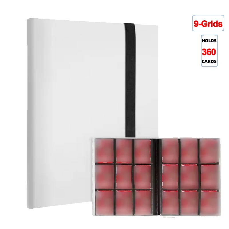 1Pc Card Bindmiddel 160/360/480 Trading Card Holder Boek Duurzaam Side Loading Kaart Boek Met Gaming kaarten PP Cover Bindmiddel Voor Kaarten