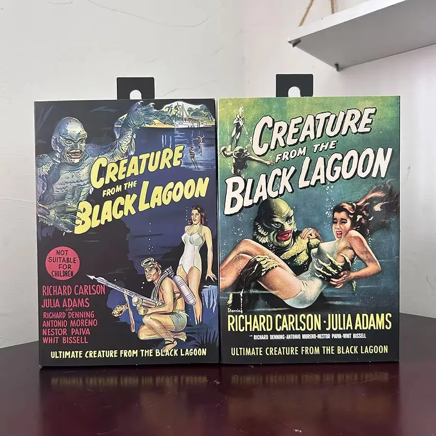 

Creature from the Black Lagoon Action Figure Horror Film Model Toys Collection Movable Toys Model Room Decoration