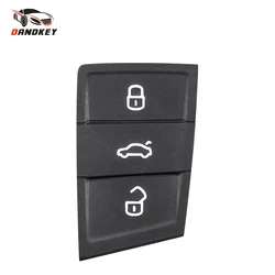 Dandkey 3 Buttons Rubber Remote Car Key Pad For Volkswagen VW Golf 7 4 5 Mk4 6 For Skoda Octavia For Seat Leon Ibiza Altea