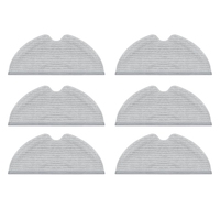 6Pcs Replacement Mop Cloth For Mijia 1C Dreame F9 Sweeping Mopping Pad Robot Vacuum Cleaner Accessories