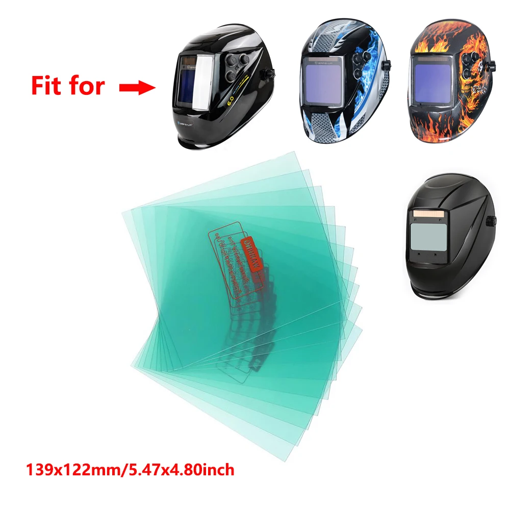 10PCS Protective Plastic Plate Cover PC LENS of the Auto Solar Darkening Welding Helmet/Welding Filter/Welding Mask