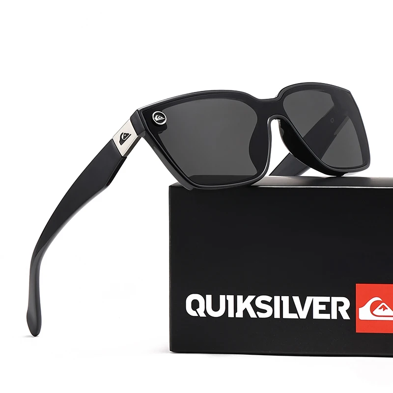 QUIKSILVER Gafas de sol cuadradas clásicas para mujer, deportes al aire libre, playa, surf, gafas de sol UV400