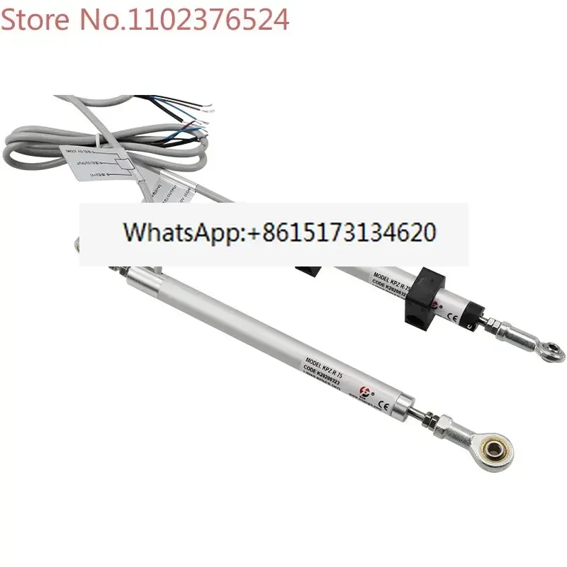 Miniature pull rod type KPZ series 0-5V linear displacement sensor for hydraulic cylinder