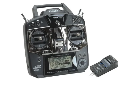 Original NEW in box Futaba T10J 10J 10-Channel 2.4GHz 2.4G Air T-FHSS S-FHSS Radio Transmitter R3008SB receiver  TX RX for RC thumbnail 3