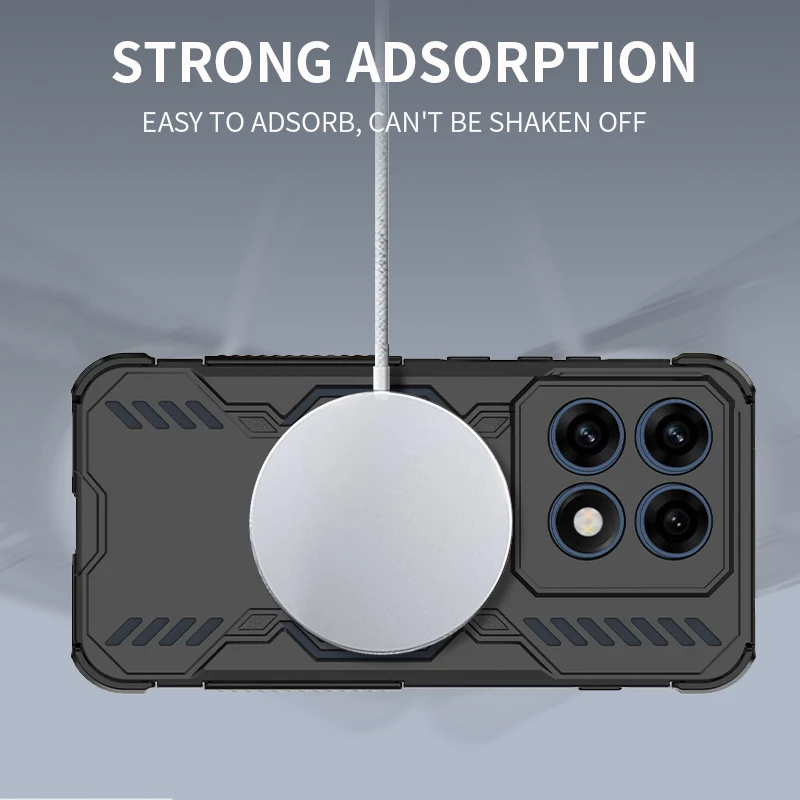 For Motorola Signature Phone Case Moto Edge 70 Air Pro 50 60 Fusion 50 60 70 Heat Dissipation Magnetic Wireless Charging Cover view 5