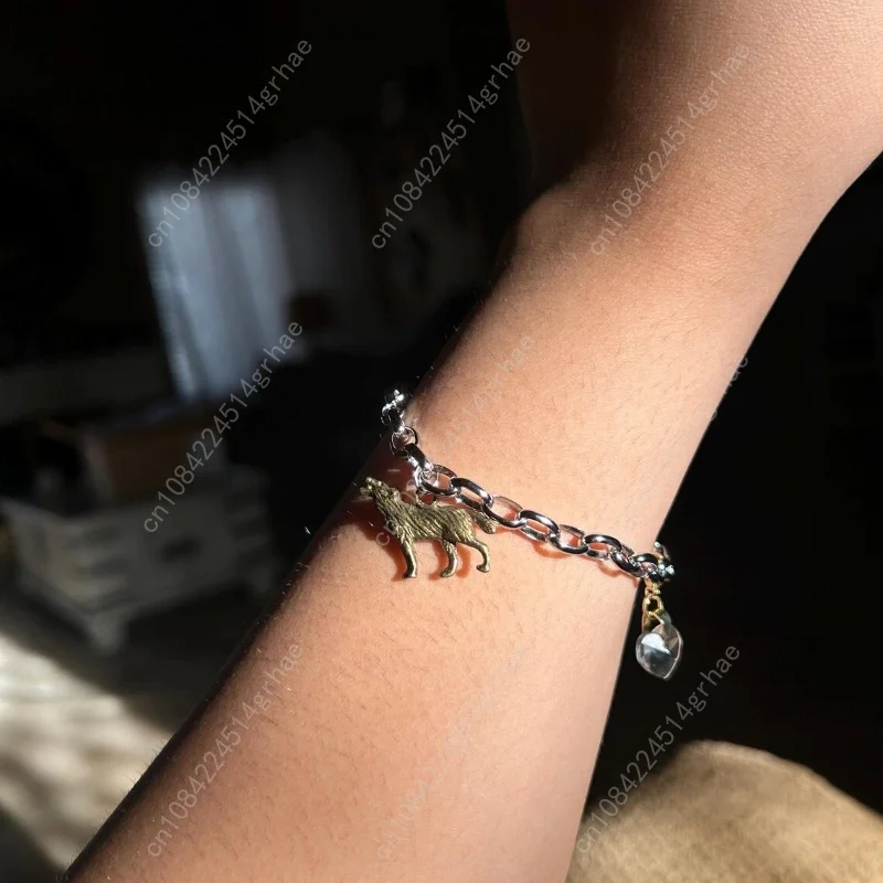 مجموعة هدايا الشفق سوار بيلا الكسوف البضائع التخرج بيلاس مع الحرة الفولاذ المقاوم للصدأ إدوارد جاكوب هدية الذئب