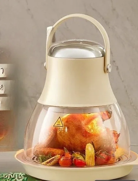 

Электрическая аэрофритюрница для дома, стеклянная, с окошком, многофункциональная, для приготовления пищи