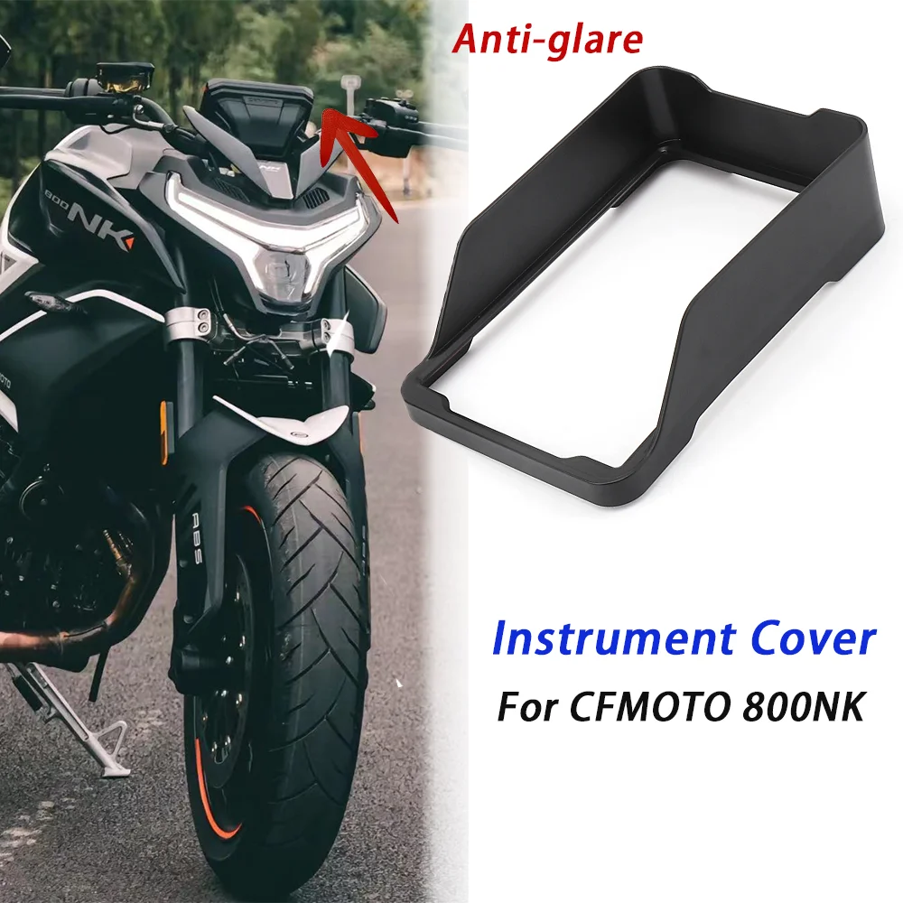 

For CFMOTO 800NK 800 NK Motorcycle Black Speedometer Gauge Instrument Cover Meter Protector Accessories