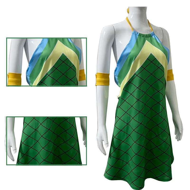 Fairy Anime Tail Wendy Marvell Cosplay Costume Magic Shooter Green Dragonscale Dress Woman Sexy Kawaii Carnival Party dress Suit