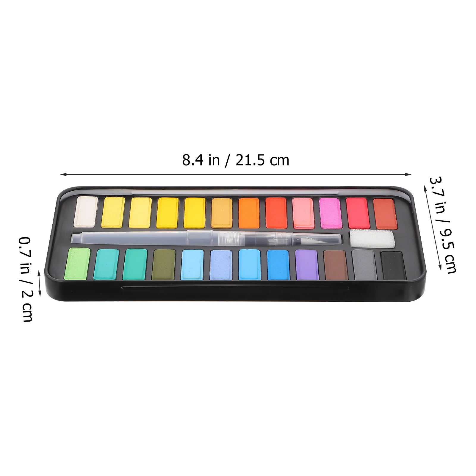 

Watercolor Paint Set Sketch Kit Solid Pigment Painting Supply Paints