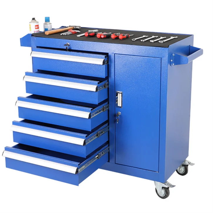 Tool trolley cabinet box set mechanic metal tool cabinet drawer tool