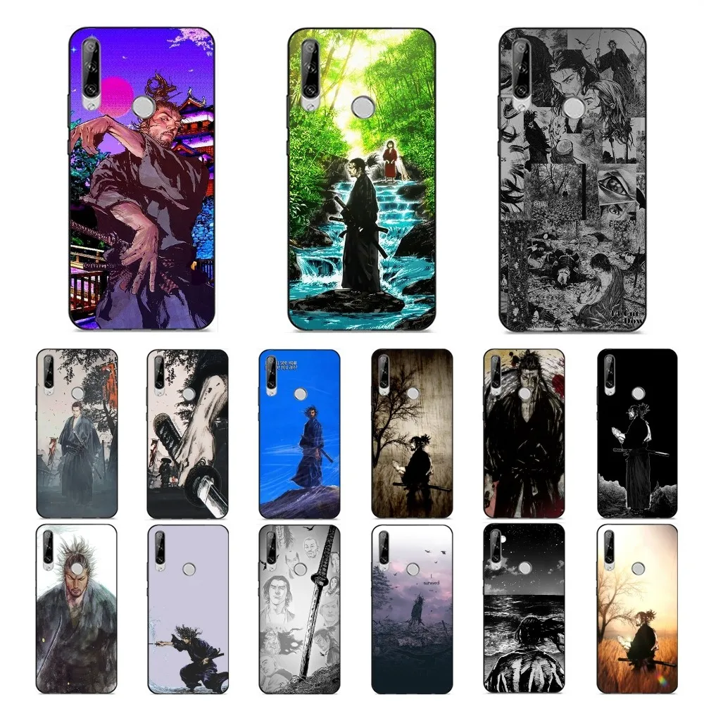 

Vagabond Manga Phone Case For Huawei Y9 6 7 5 Prime Enjoy 7s 7 8 plus 7a 9e 9plus 8E Lite Psmart Shell