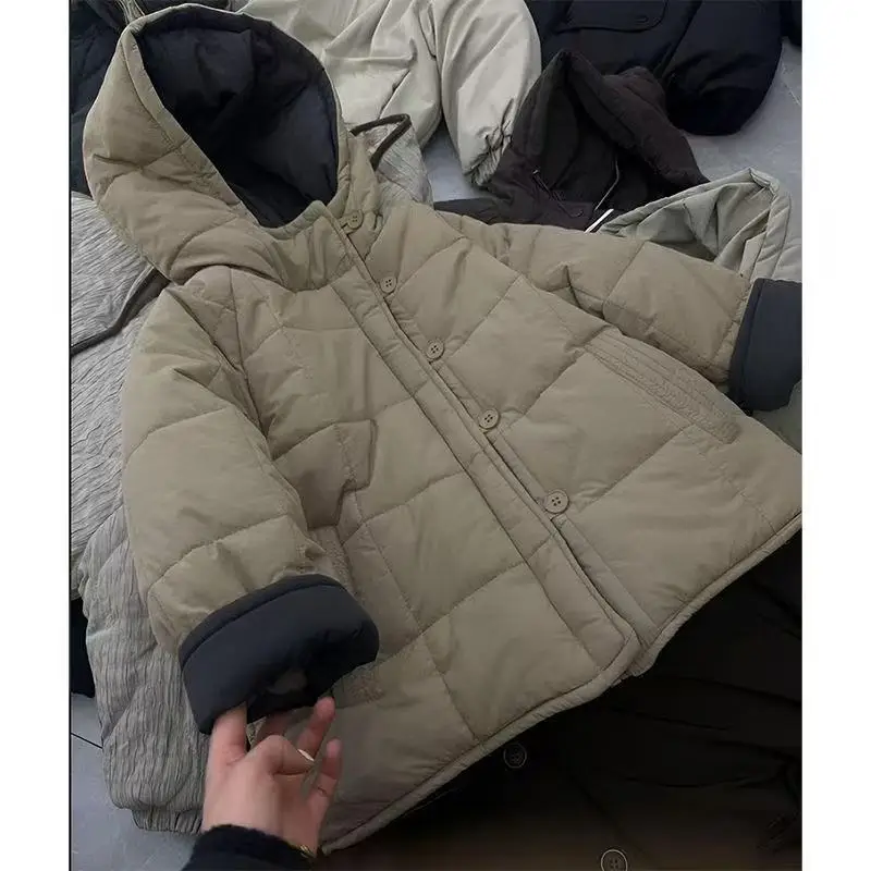 New  Boy  Winter Down Jacket Thickness Kids Baby  Coats  Children   Autumn  2025-A010