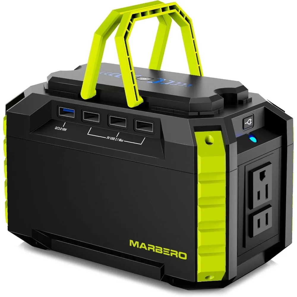 

150Wh Portable Power Station with AC Outlet, USB Ports for Camping, Emergency & Laptop Charging