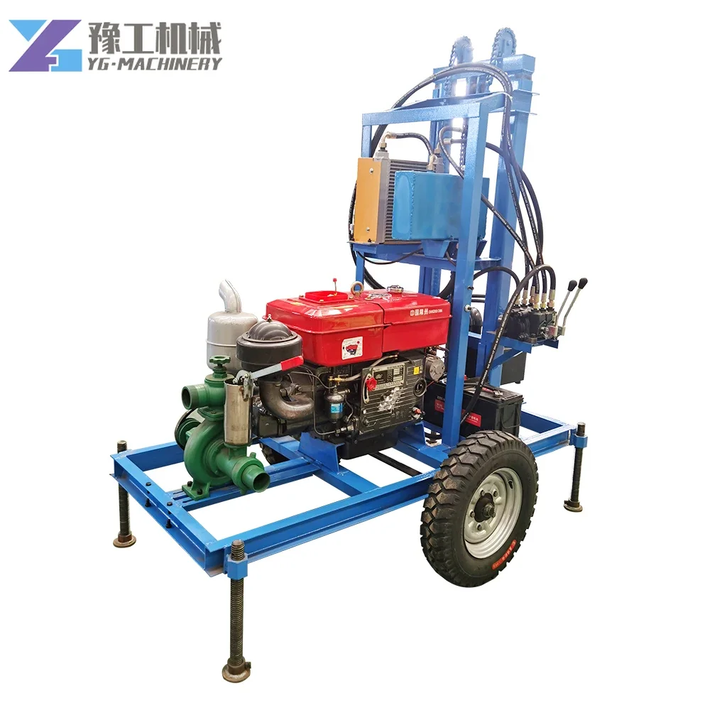 YG 30-150m Drill Rig for Water Well Factory Price Water Borehole Drilling Machine Water Well Drill Rig Machine