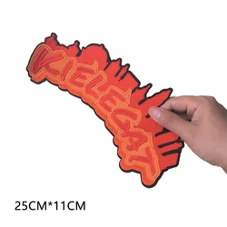 Carnival Red And Orange Embleem for Clothing Iron on Embroidered Sew Applique Kielegat Patch 076 Patches