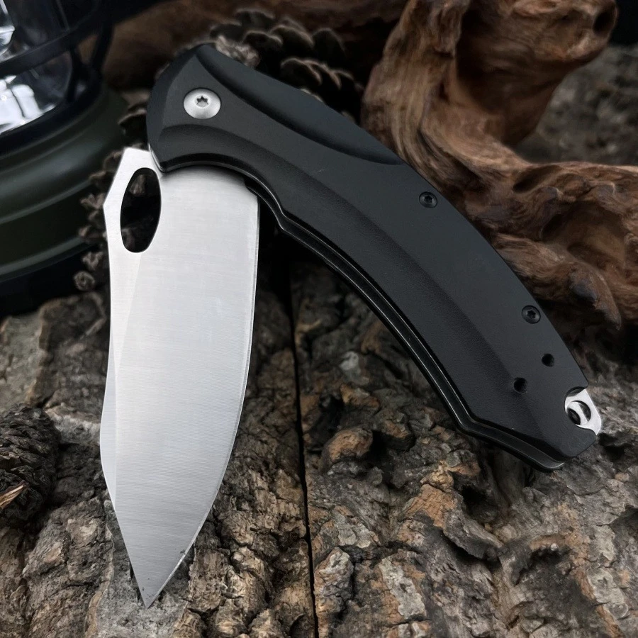 

Портативный складной нож BM 818 с лезвием D2 и алюминиевой рукоятью, тактический нож для самообороны, EDC-нож для активного отдыха, инструмент для охоты в дикой природе