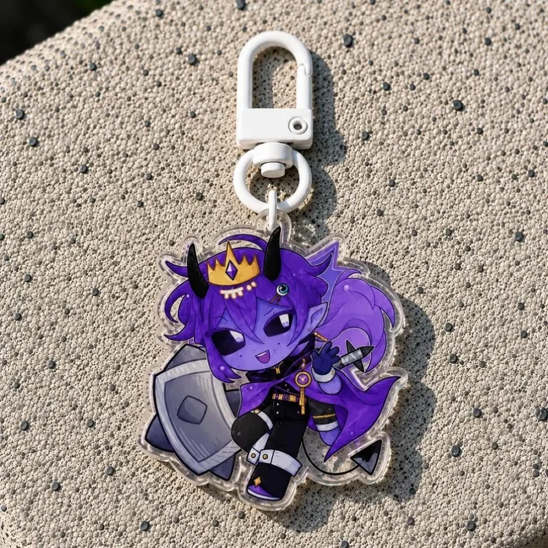 Unstable Universe Quartet Acrylic Keychain, ParrotX2 FlameFrags