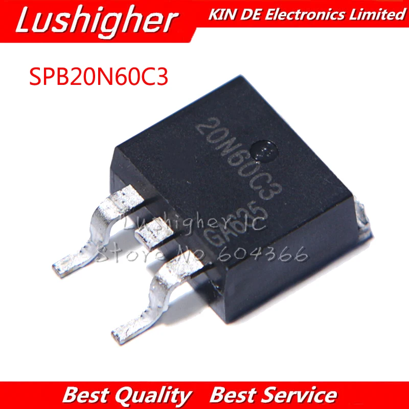 10pcs SPB20N60C3 TO-263 20N60C3 20N60 TO263 SPB20N60