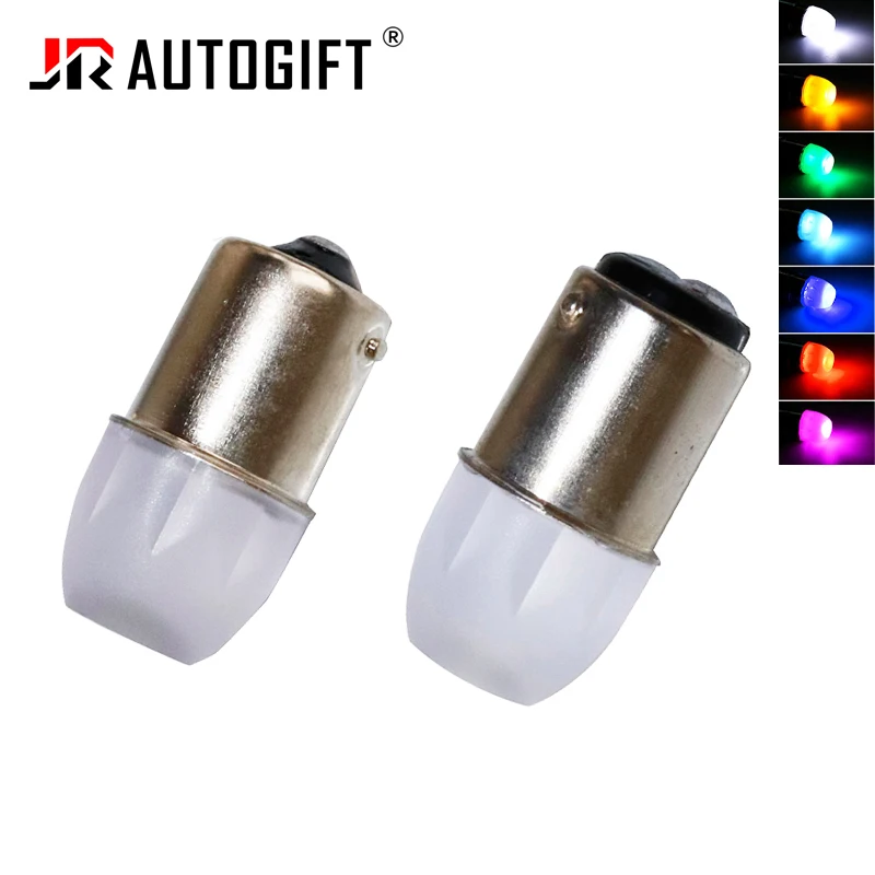

200x Flash Strobe 1156 P21W BA15S R5W R10W 1157 P21/5W BAY15D LED Bulbs Car Tail Brake Light Auto Backup Reverse Lamp 12V 24V