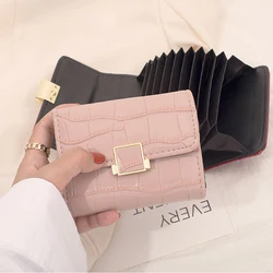Small Wallet Women Multiple Card Slots Card Holder Fashion Mini Clutch Credit Card Holder Ladies Small Wallet Purses for Women
