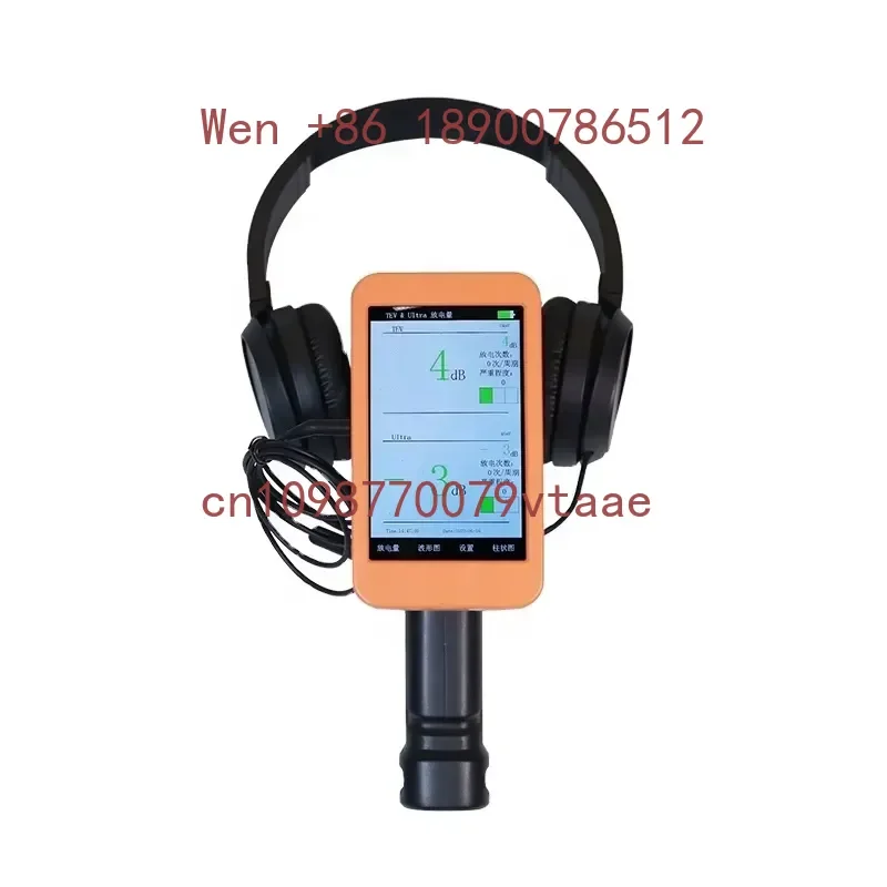 HVHIPOT GDPD-313P Hand-Held Partial Discharge Detector Testing Equipment for HV/MV Switchgear