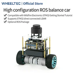 WHEELTEC High configuration balanced car B585 radar obstacle avoidance following ROS mapping navigation LQR two wheeled self bal