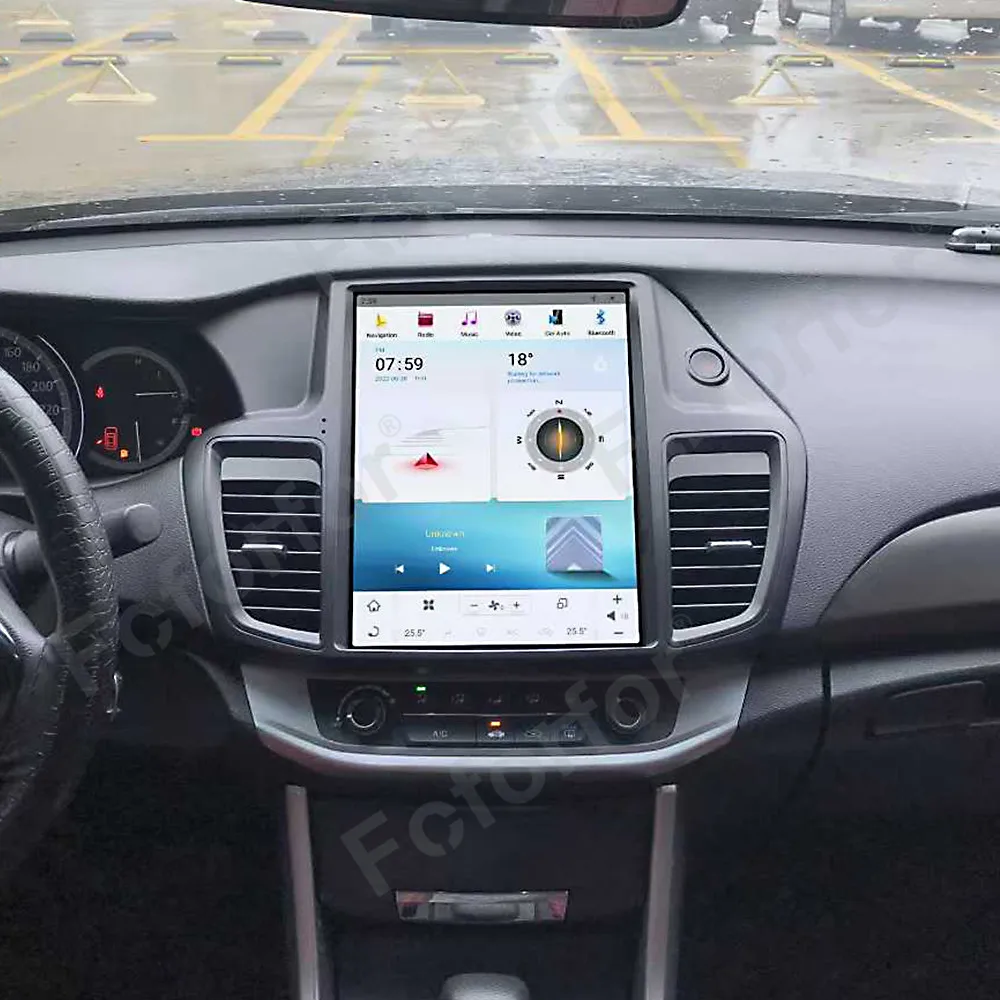 

Android 13 Car Radio Carplay For Honda Accord 2014-2016 Qualcomm 12.1" Touch Screen Auto DSP Multimedia Player GPS Navigation