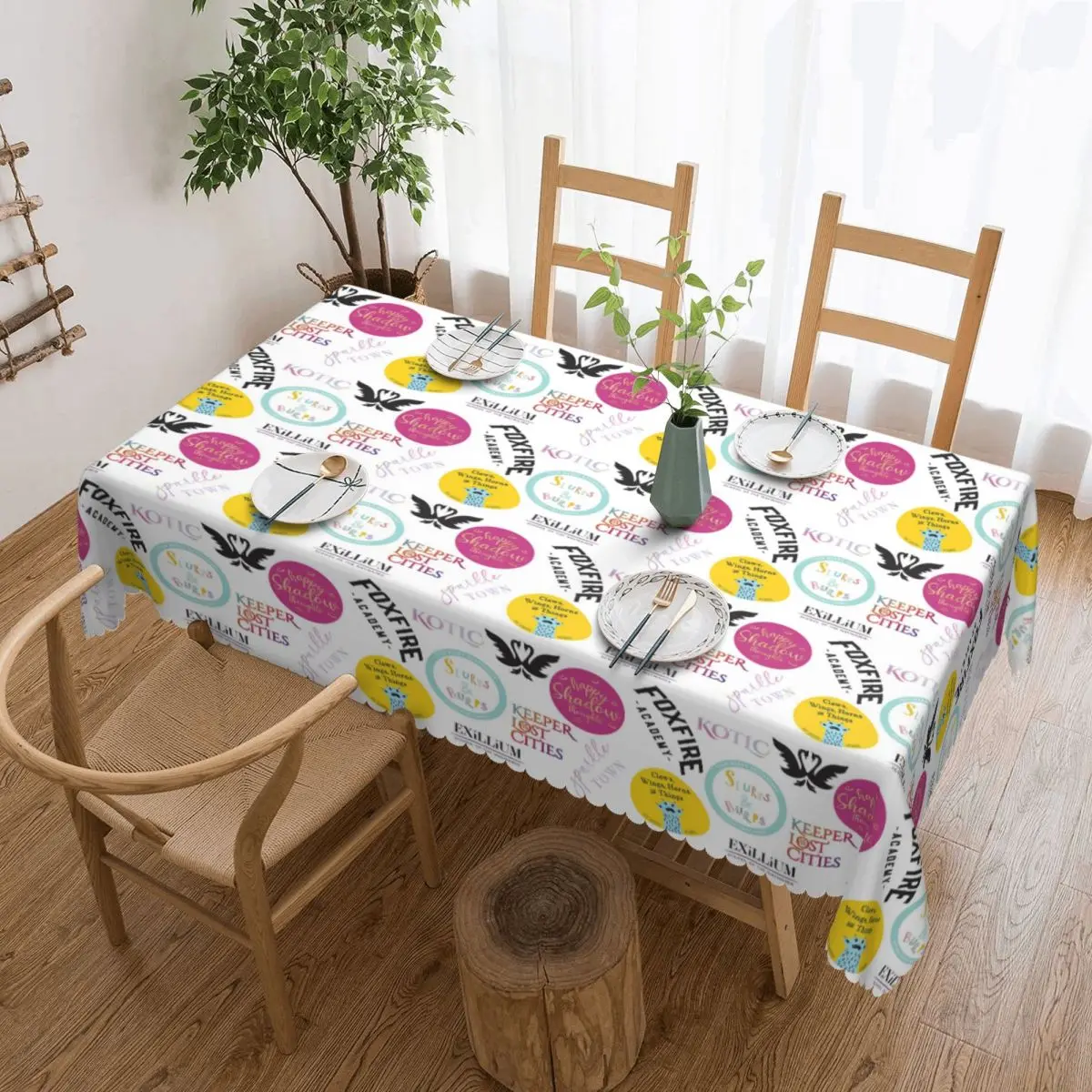 Keeper Of The Lost Cities Tablecloth Restaurant Kitchen Rectangular Tablecloth Decorations Tablecloth Outdoor Dining Table Cover