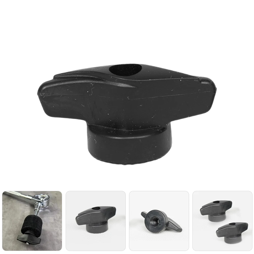 

Knob Hand Twist Screw Nuts Cymbal Supply Part Black Cymbals Replacement Accessories