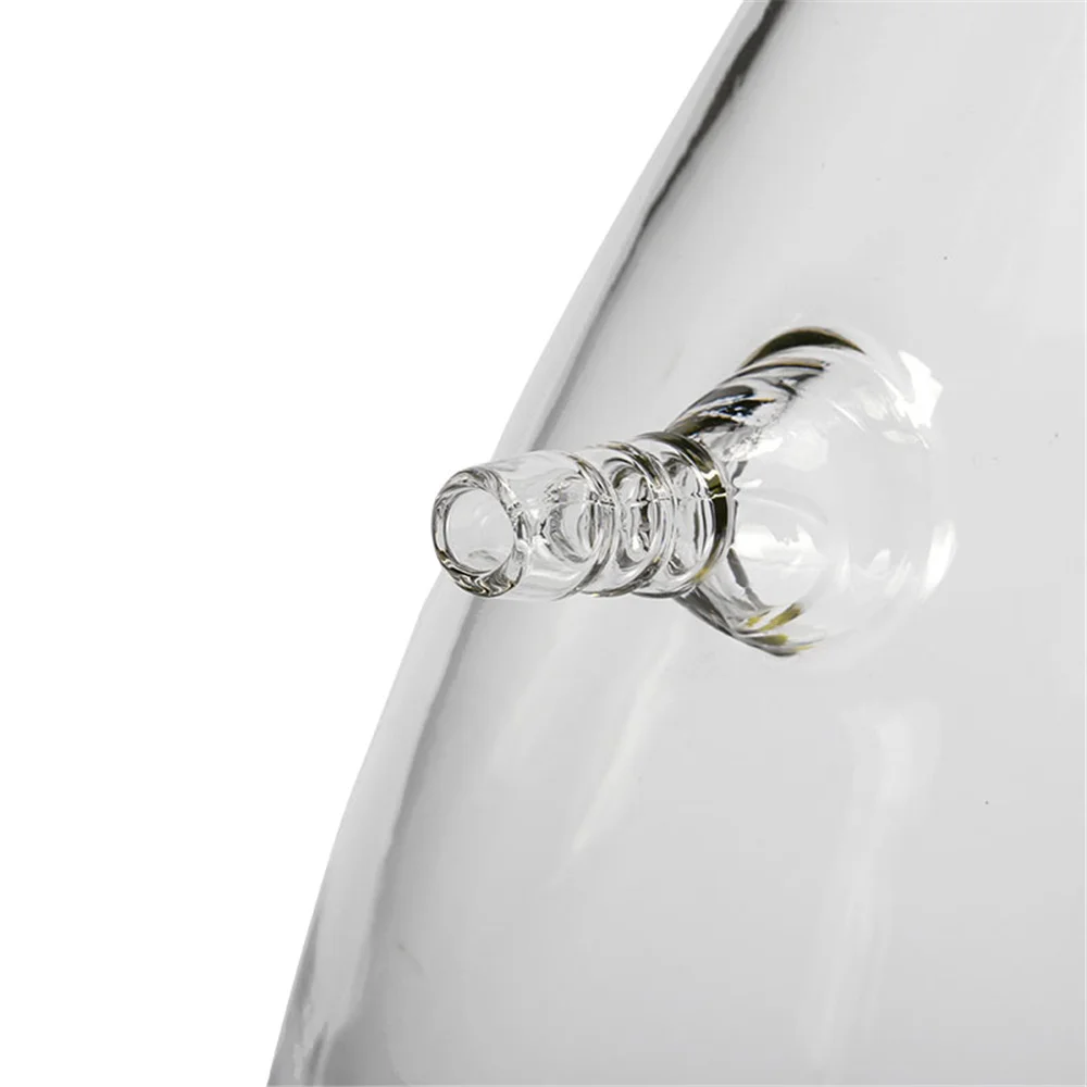 125 مللي قارورة مرشح مكنسة كهربائية زجاجية شديدة التحمل مختبر الخيال العلمي Buchner جديد