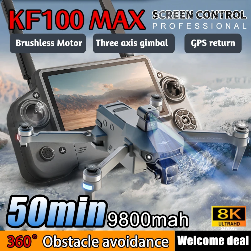 KF100 Max Gps Drone… - image