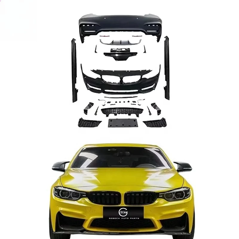

Bodykit for 4 Series F32 F33 F36 Facelift M4 Front Car Bumper Side Skirt Rear Car Bumper M4 Car Bumpers